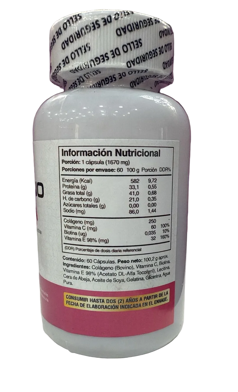 Colageno + Biotina – Capsulas Blandas