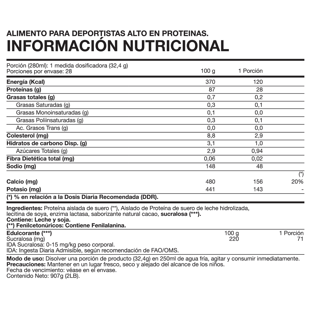 Pack Creatina Lollypop + Proteína ISO100% Hydro Whey Isolate