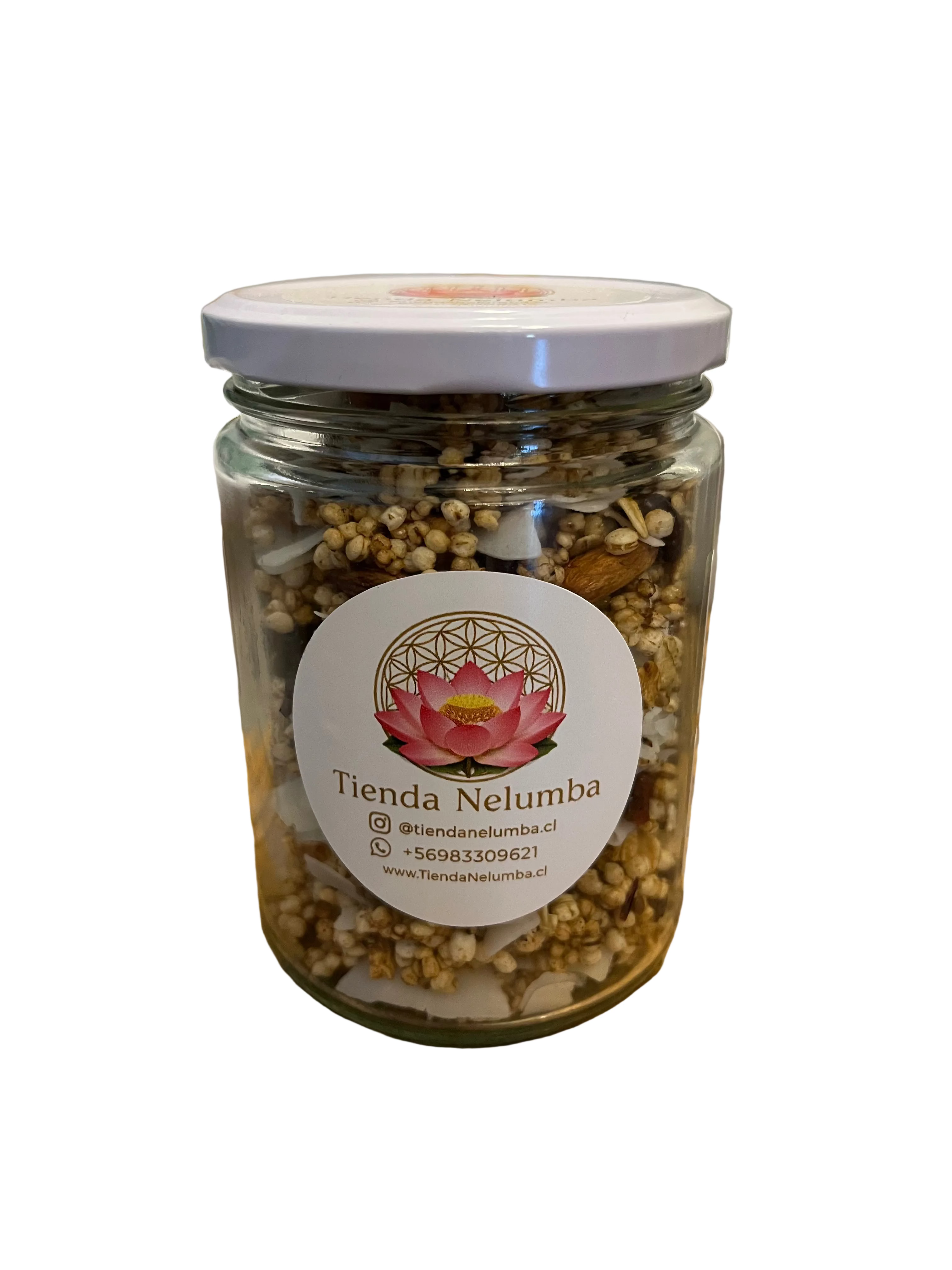 Granola integral vegana sin gluten 200 gramos