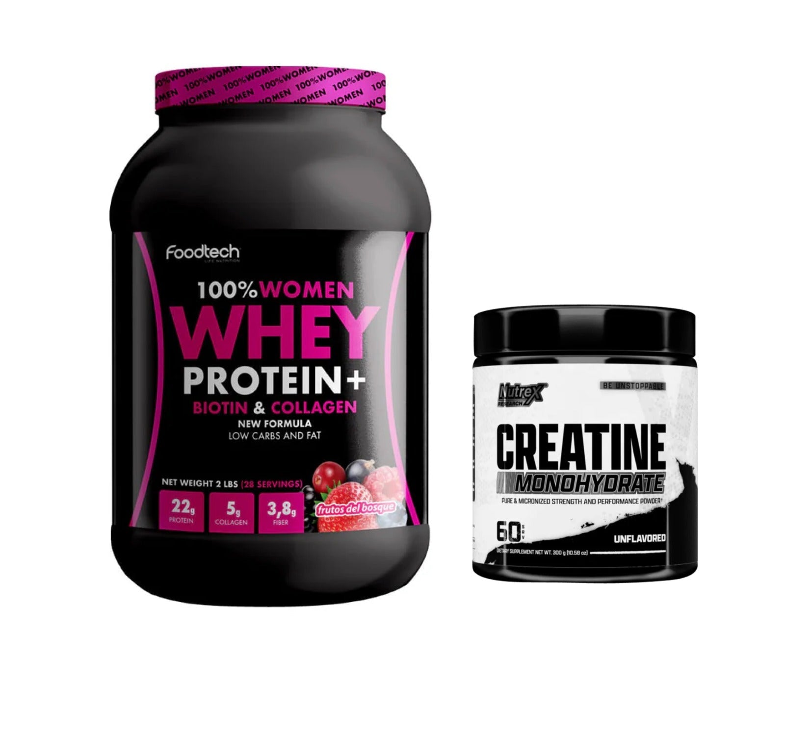 Pack Woman Whey Protein + Creatina Monohidratada Nutrex