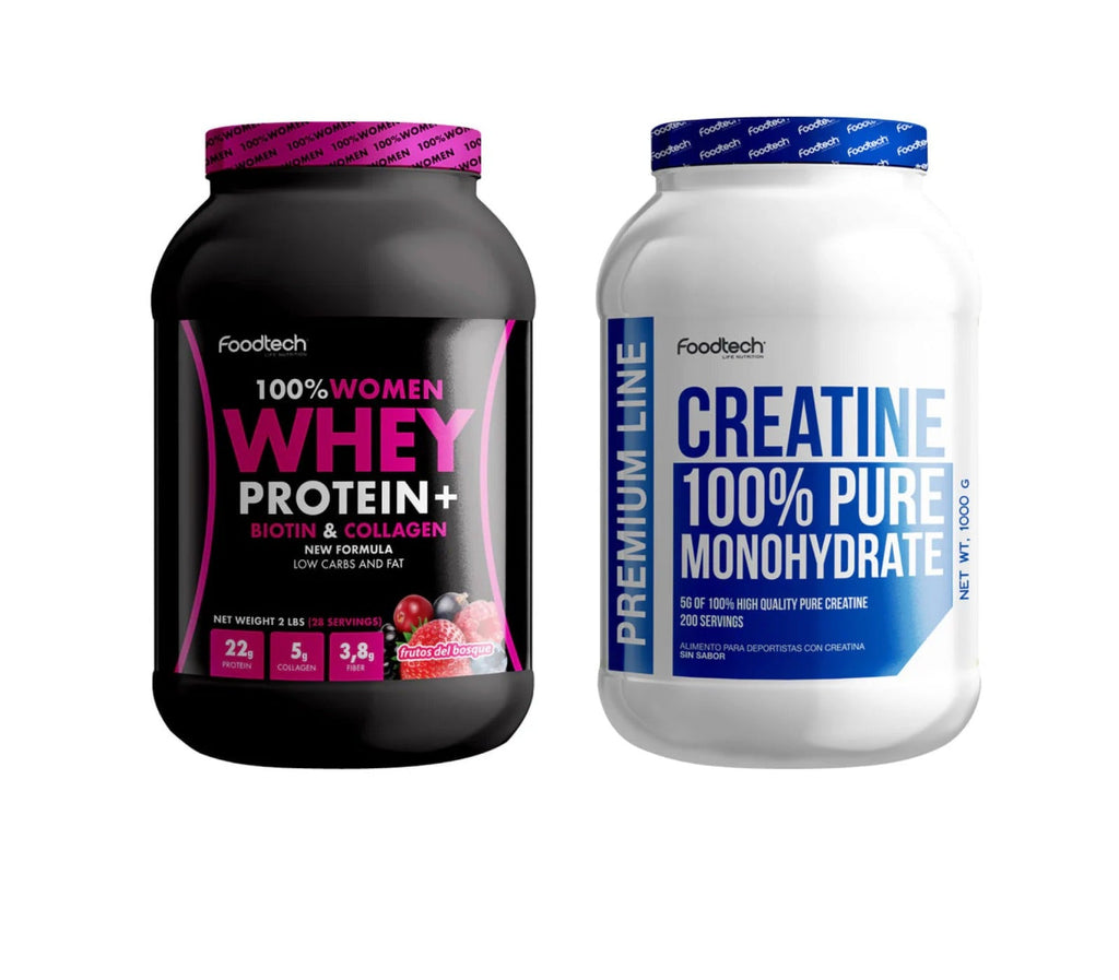 Pack Women Whey Protein + Creatina Monohidratada 1Kg