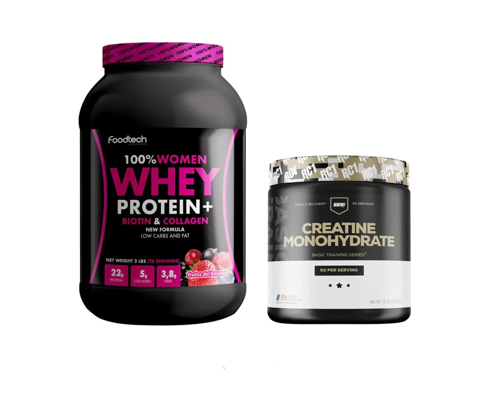 Pack Woman Whey Protein + Creatina Monohidratada Redcon1