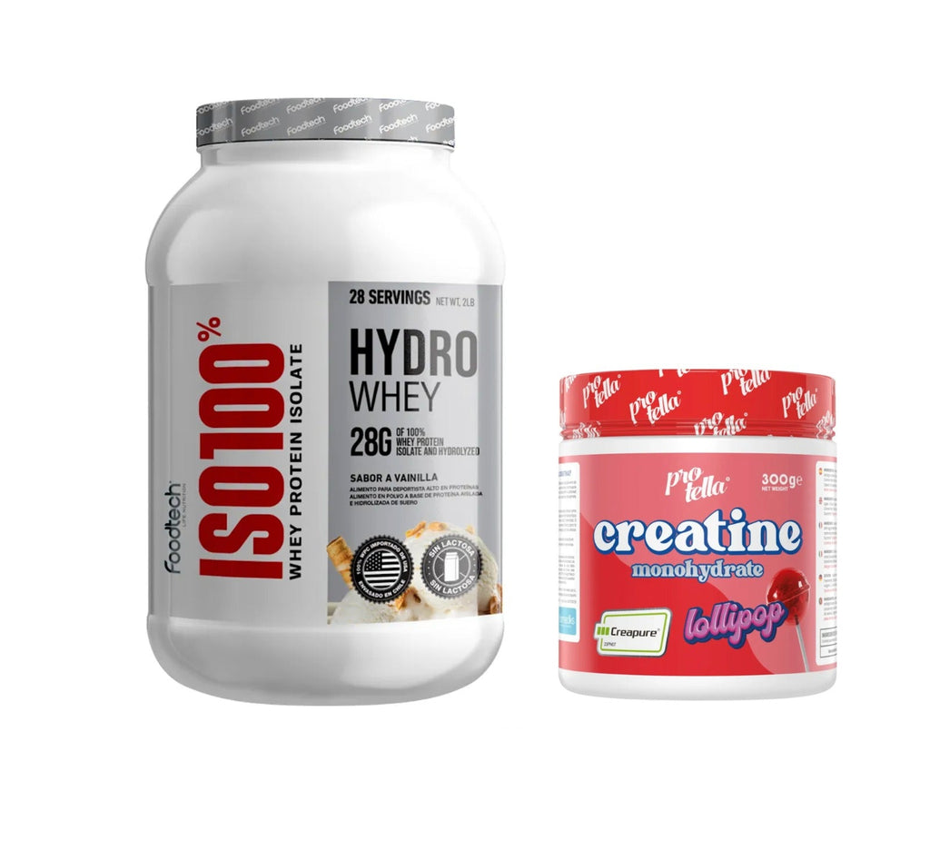 Pack Creatina Lollypop + Proteína ISO100% Hydro Whey Isolate
